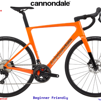 Cannondale SuperSix Evo4 Carbon 4 - Starter - Hazard Orange (ORG)